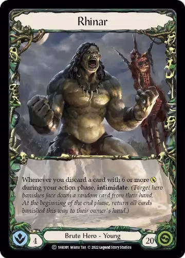 Rhinar (1HR001), Historic Pack 1 Blitz Deck: Rhinar — Flesh & Blood card price