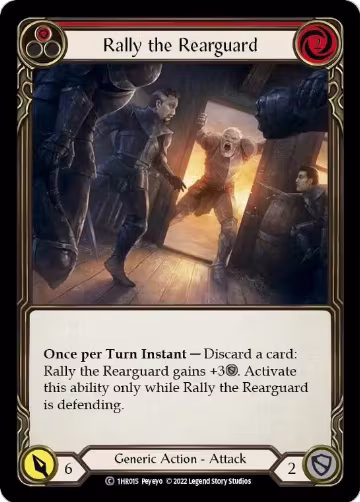 Rally the Rearguard (Red) (1HR015) — card price