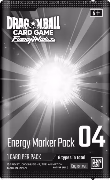 Energy Marker Pack 04, Fusion World Energy Markers — DB Fusion sealed product price