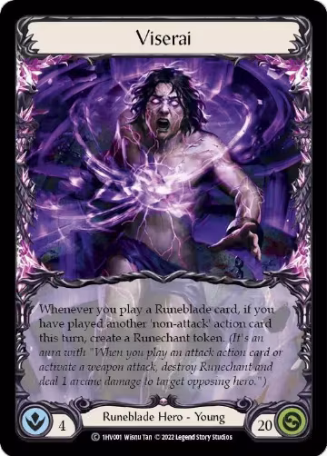 Viserai (1HV001), Historic Pack 1 Blitz Deck: Viserai — Flesh & Blood card price