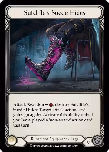 Sutcliffe's Suede Hides (1HV006) — card price