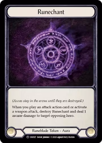 Runechant (1HV027), Historic Pack 1 Blitz Deck: Viserai — Flesh & Blood card price