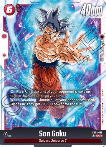 Son Goku - FB04-129 (FB04-129), Ultra Limit — DB Fusion card price