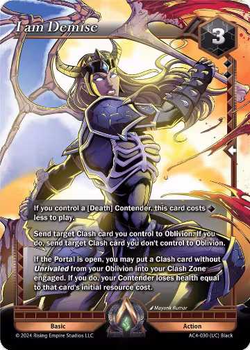 I am Demise (AC4-030), Genesis Returns — Alpha Clash card price