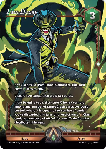 I am Decay (AC4-057), Genesis Returns — Alpha Clash card price