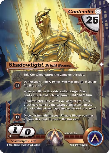 Shadowlight, Bright Beacon (AC4-060), Genesis Returns — Alpha Clash card price
