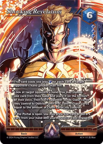 Shocking Revelation (AC4-115) — card price