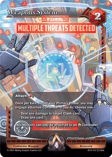 Weapons System (AC4-142), Genesis Returns — Alpha Clash card price