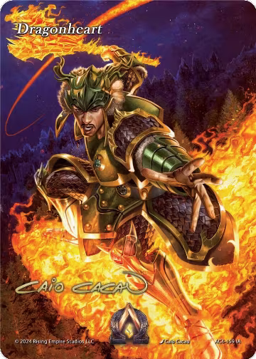 Dragonheart (Iconic Art) (AC4-159), Genesis Returns — Alpha Clash card price