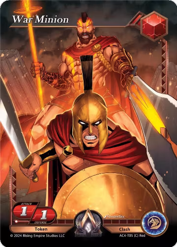War Minion (AC4-T05), Genesis Returns — Alpha Clash card price