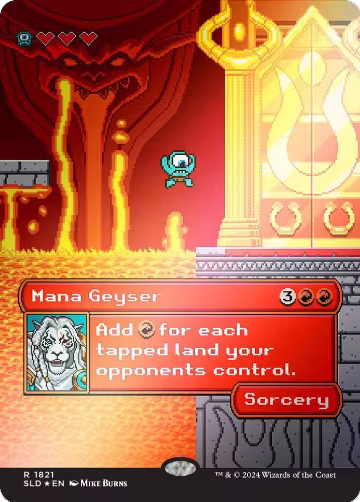 Mana Geyser (Rainbow Foil) (1821), Secret Lair Drop Series — Magic card price