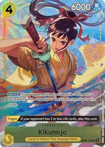 Kikunojo (Premium Card Collection -Best Selection Vol. 2-) (OP06-104), One Piece Promotion Cards — One Piece card price
