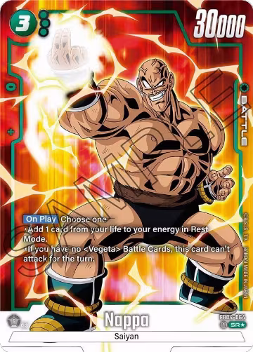 Nappa - FB04-064 (Alternate Art) (FB04-064), Ultra Limit — DB Fusion card price