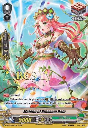 Maiden of Blossom Rain (BCS2425/VGV01), Bushiroad Event Cards — Vanguard card price