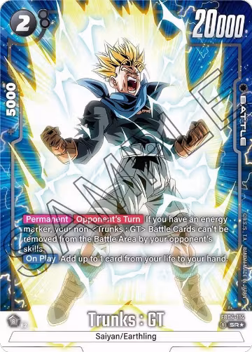 Trunks : GT- FB04-114 (Alternate Art) (FB04-114), Ultra Limit — DB Fusion card price