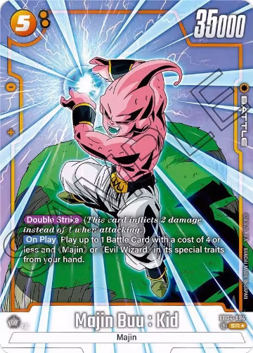 Majin Buu : Kid - FB04-094 (Alternate Art) (FB04-094), Ultra Limit — DB Fusion card price