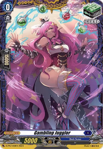 Gambling Juggler (D-PR/449EN), D Promo Cards — Vanguard card price