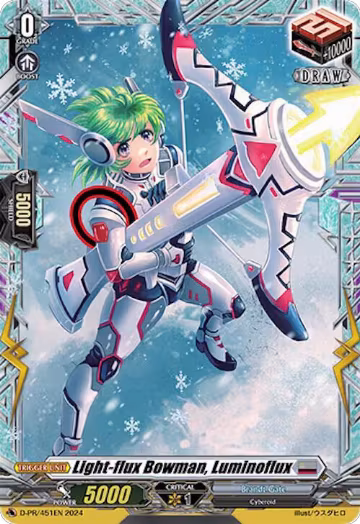 Light-flux Bowman, Luminoflux (D-PR/451EN), D Promo Cards — Vanguard card price