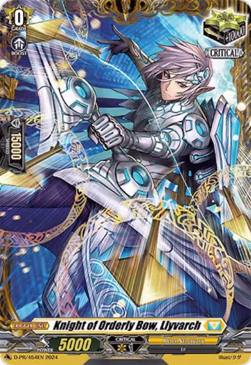 Knight of Orderly Bow, Llyvarch (D-PR/454EN), D Promo Cards — Vanguard card price