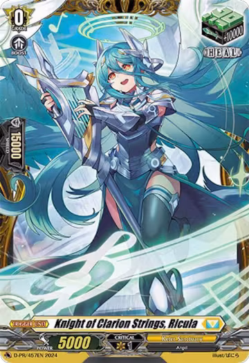 Knight of Clarion Strings, Ricula (D-PR/457EN), D Promo Cards — Vanguard card price