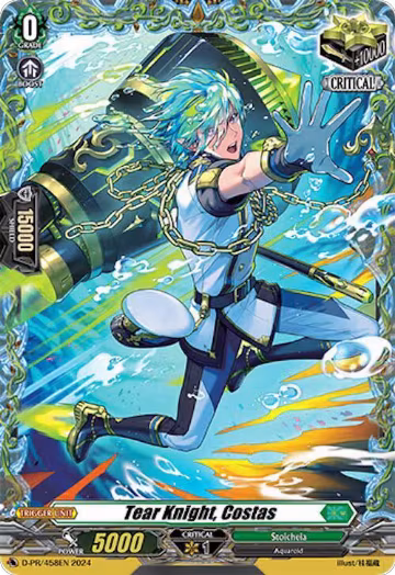 Tear Knight, Costas (D-PR/458EN), D Promo Cards — Vanguard card price