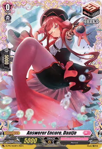 Answerer Encore, Daatje (D-PR/463EN), D Promo Cards — Vanguard card price