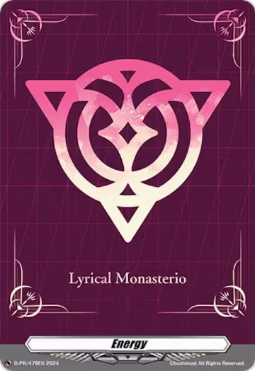 Energy (Lyrical Monasterio) (D-PR/479EN), D Promo Cards — Vanguard card price