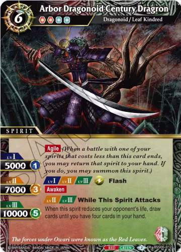 Arbor Dragonoid Century Dragron (BSS06-012), Generational Link — Battle Spirits card price