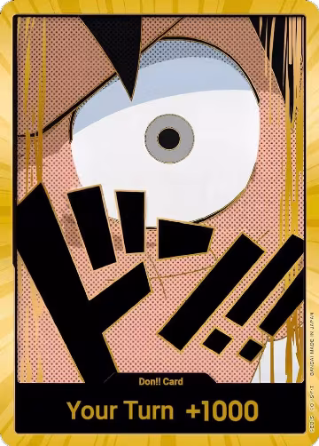 DON!! Card (Luffy) (Gold), Premium Booster -The Best- — One Piece card price