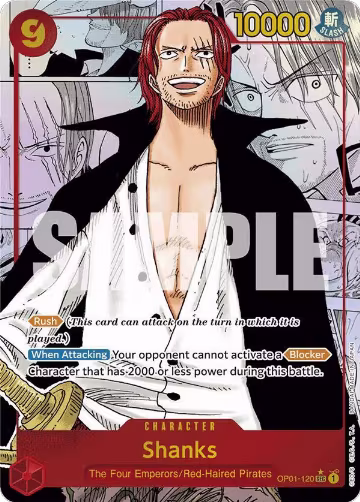 Shanks (Manga) (OP01-120) — card price