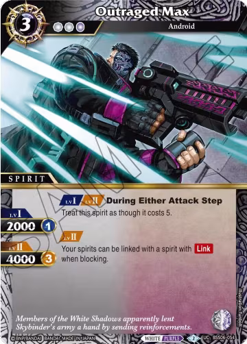Outraged Max (BSS06-054), Generational Link — Battle Spirits card price