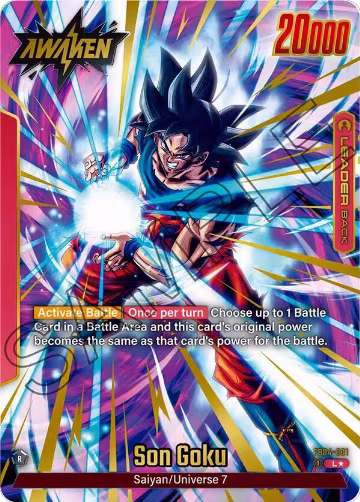 Son Goku - FB04-001 (Alternate Art) (FB04-001) — card price