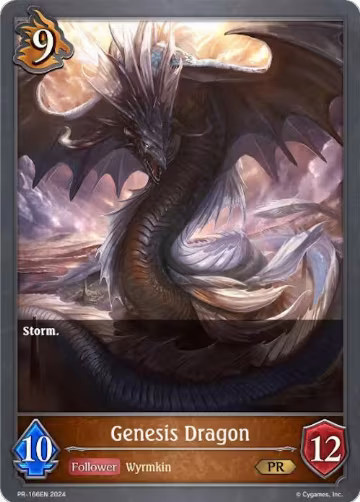Genesis Dragon (PR-166EN), Shadowverse: Evolve Promo Cards — Shadowverse card price
