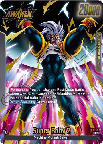 Baby Vegeta // Super Baby 2 (Alternate Art) (FB04-103), Ultra Limit — DB Fusion card price