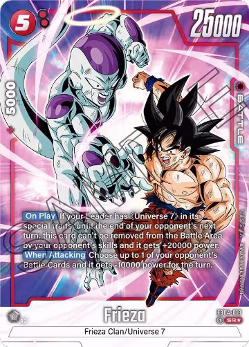 Frieza (Alternate Art) (FB04-018), Ultra Limit — DB Fusion card price
