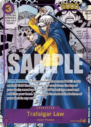 Trafalgar Law (OP05-069) (Manga) (OP05-069), Premium Booster -The Best- — One Piece card price