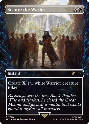 Secure the Wastes (1748), Secret Lair Drop Series — Magic card price