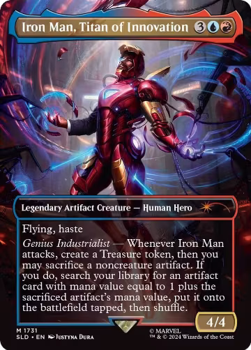 Iron Man, Titan of Innovation (1731), Secret Lair Drop Series — Magic card price