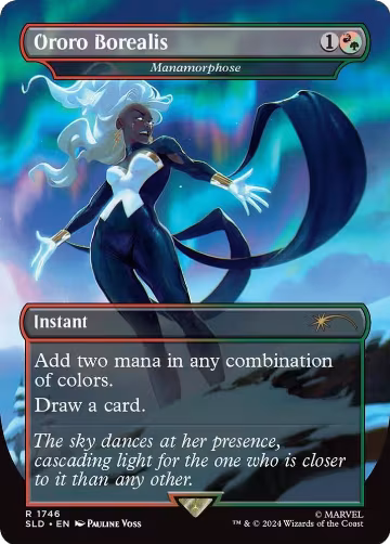 Ororo Borealis - Manamorphose (1746), Secret Lair Drop Series — Magic card price