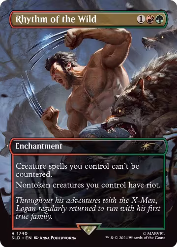 Rhythm of the Wild (1740), Secret Lair Drop Series — Magic card price