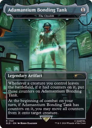 Adamantium Bonding Tank - The Ozolith (Rainbow Foil) (1741), Secret Lair Drop Series — Magic card price