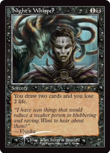 Night's Whisper (Retro Frame) (1) — card price
