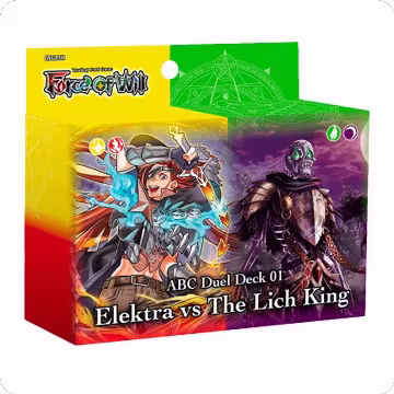 ABC Duel Deck 01: Elektra vs The Lich King, ABC Duel Decks — Force of Will sealed product price