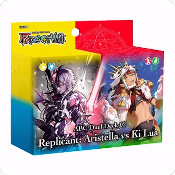 ABC Duel Deck 02: Replicant: Aristella vs Ki Lua, ABC Duel Decks — Force of Will sealed product price