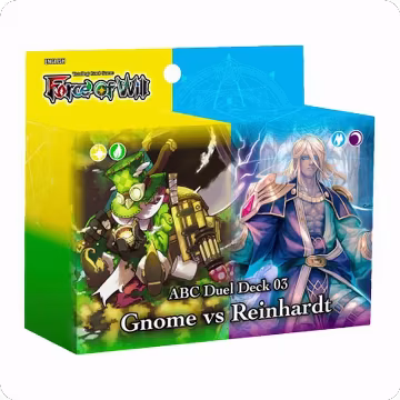 ABC Duel Deck 03: Gnome vs Reinhardt, ABC Duel Decks — Force of Will sealed product price