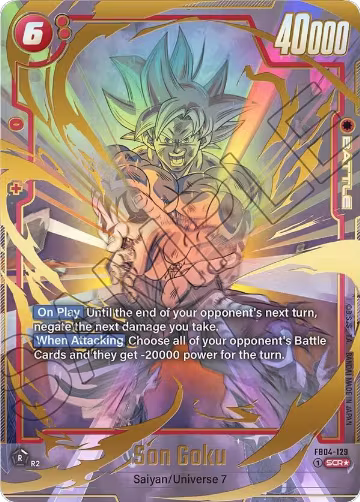 Son Goku - FB04-129 (Alternate Art) (FB04-129) — card price
