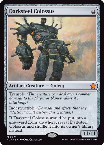 Darksteel Colossus (671), Foundations — Magic card price