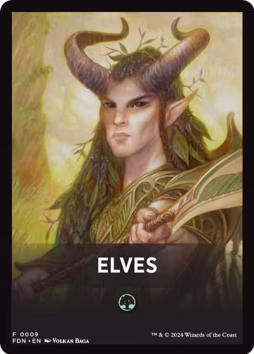 Elves Theme Card (9), Foundations — Magic card price