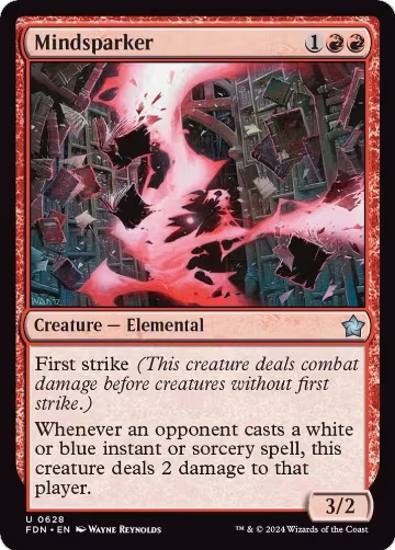 Mindsparker (628), Foundations — Magic card price