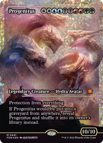 Progenitus (Showcase) (Fracture Foil) (441) — card price